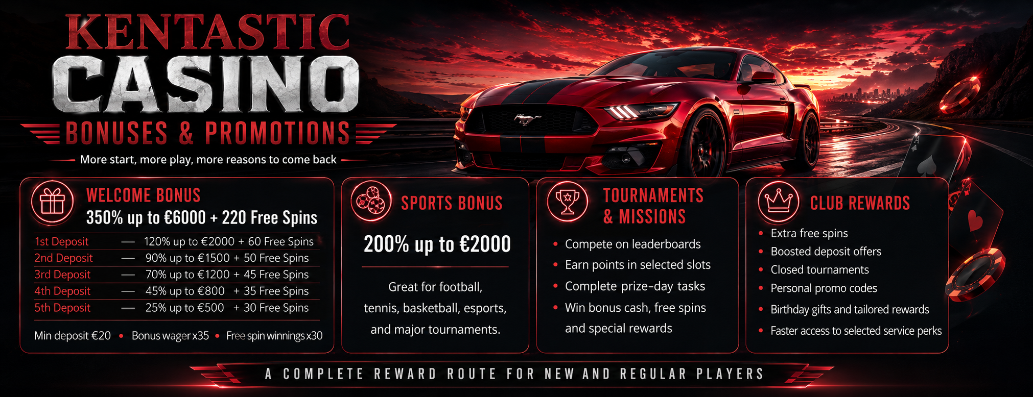 kentastic casino promotions