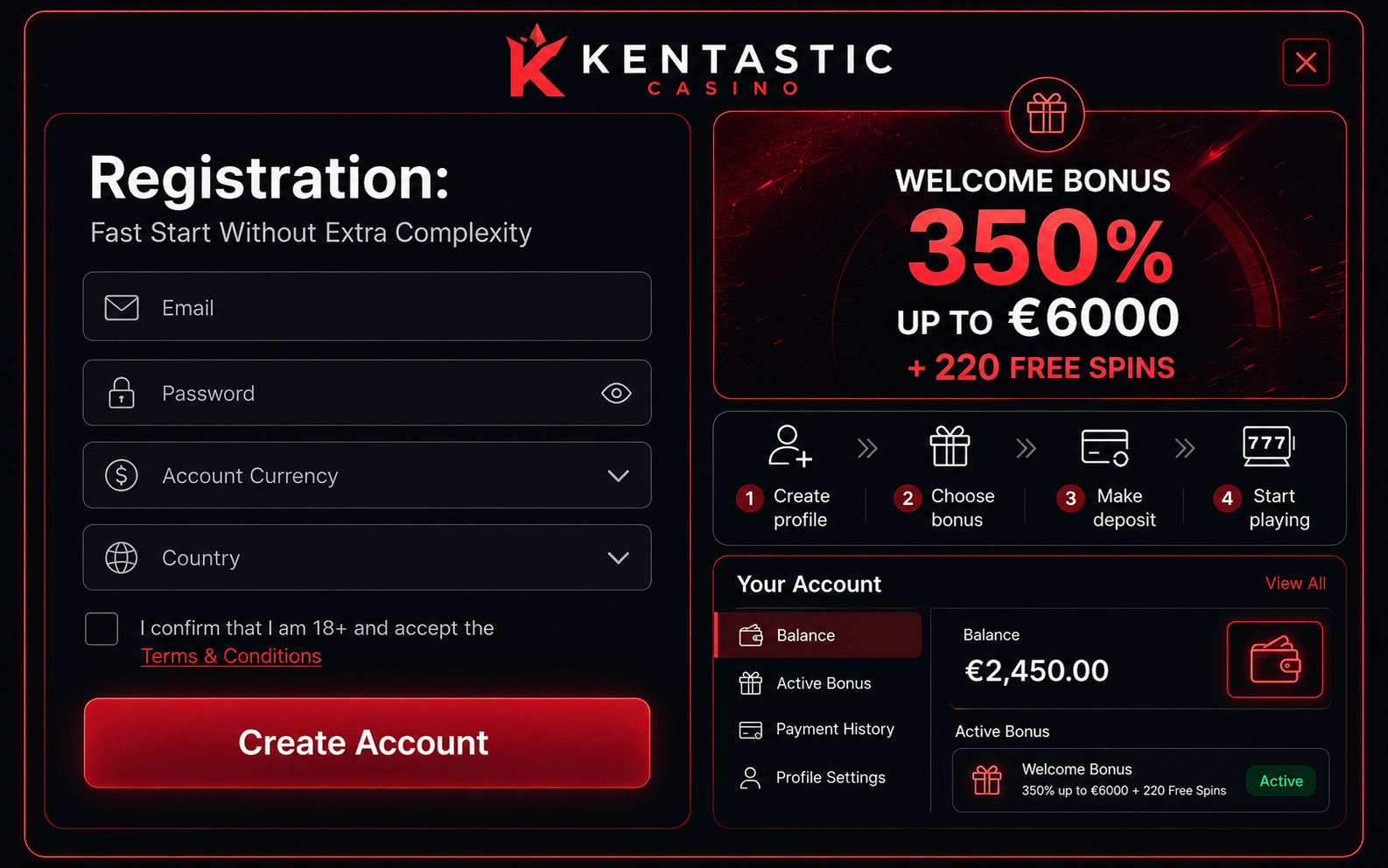 kentastic casino registration
